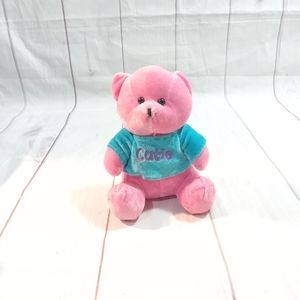 Vintage Pink Cutie Bear Stuff Animal 4'' Plush Toy